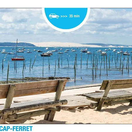 - 6 Pers. Terrasse Apartment Lanton